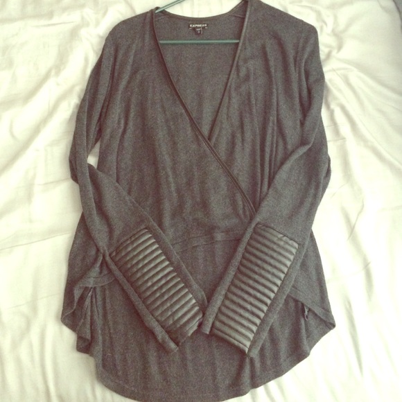 Express black sweater