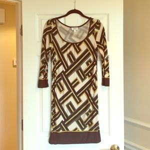 Geo loft dress