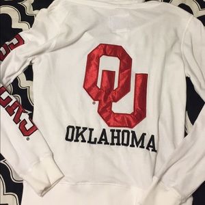 OU zip up hoodie