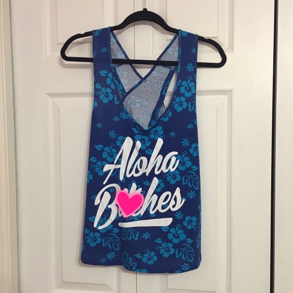 Aloha B*tches X-Back Tank Top