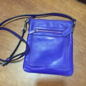 Coach signature crossbody