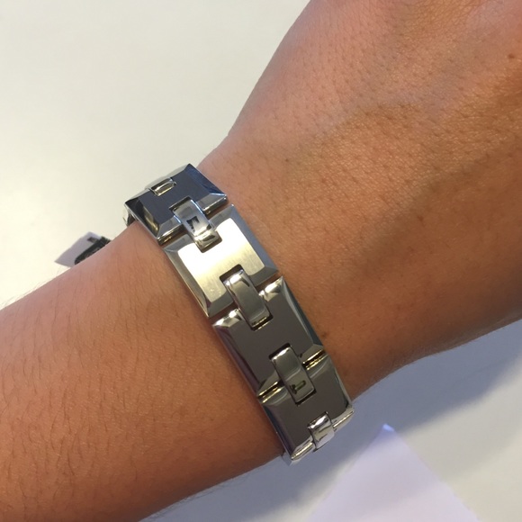 NWT Stainless Steel Men's Bracelet
