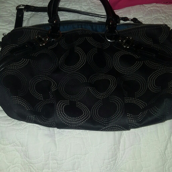 Black coach bag