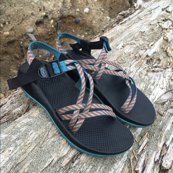 Rainbow Chacos! Like new