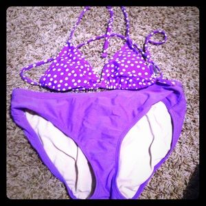 Polkadot bikini from OldNavy includes top anbottom