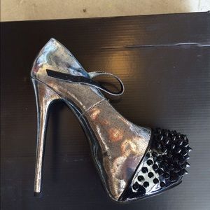 New, spiked heels