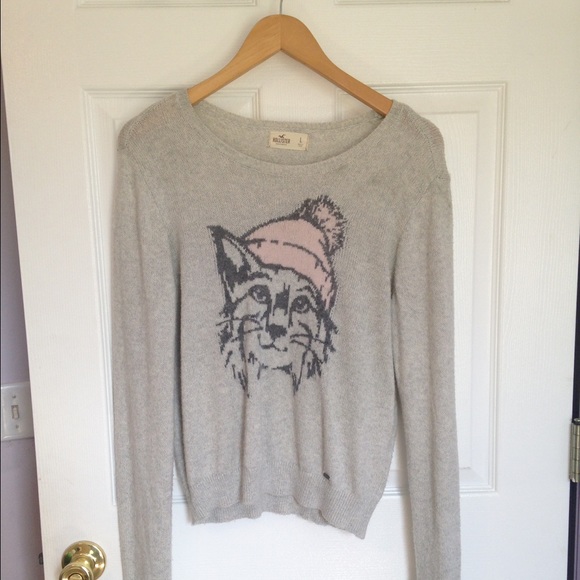 Hollister cat Sweater - Picture 1 of 2