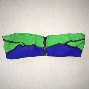 Bandeau bikini top