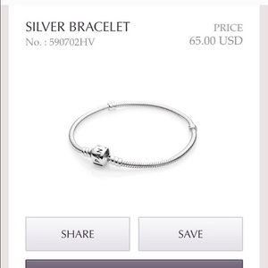 100% authentic pandora bracelet