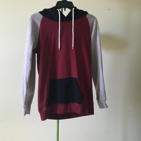 Color block hoodie