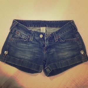 True religion worn and loved with small stain