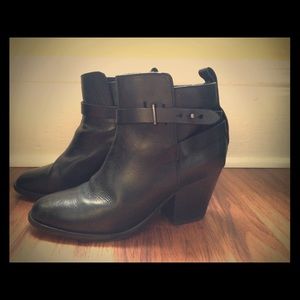 Rag & Bone Dalton Black Boots