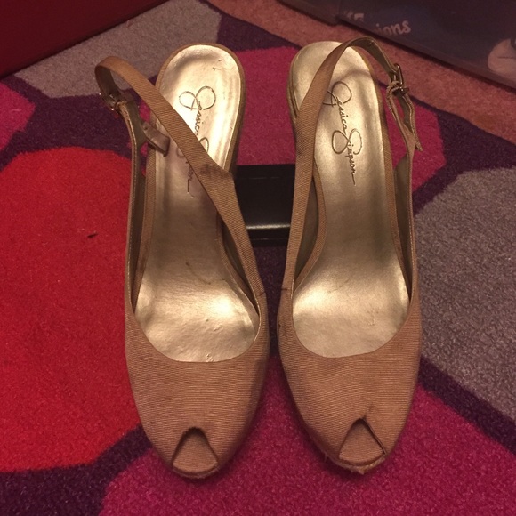 Jessica Simpson wedges