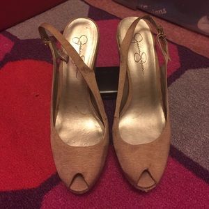 Jessica Simpson wedges