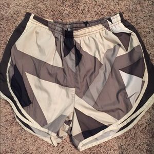 Patterned Nike shorts