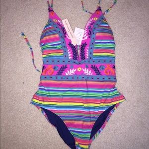 Nanette Lepore one piece bathing suit