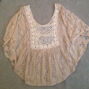 Urban outfitters lace/crochet top.