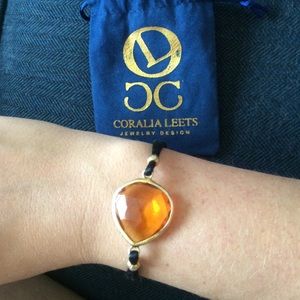 Amber stone bracelet