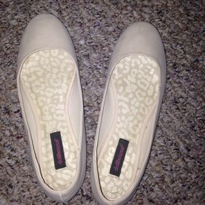 Cream colored flats