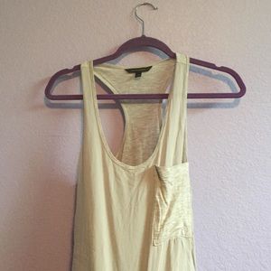 Grey Sheer and Jersey tank