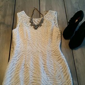 BCBG White Dress