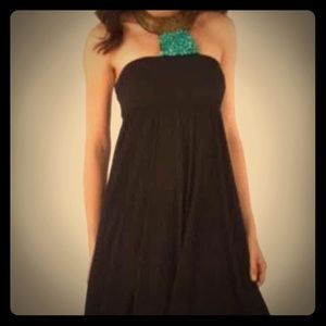 Mignon Beaded Halter Dress