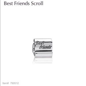 100% authentic best friends charm