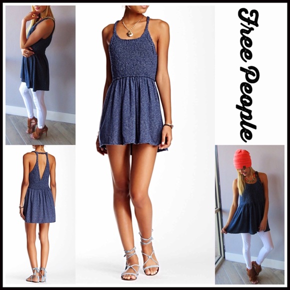 ❗️1-HOUR SALE❗️FREE PEOPLE Tunic Mini Slip Dress - Picture 5 of 5