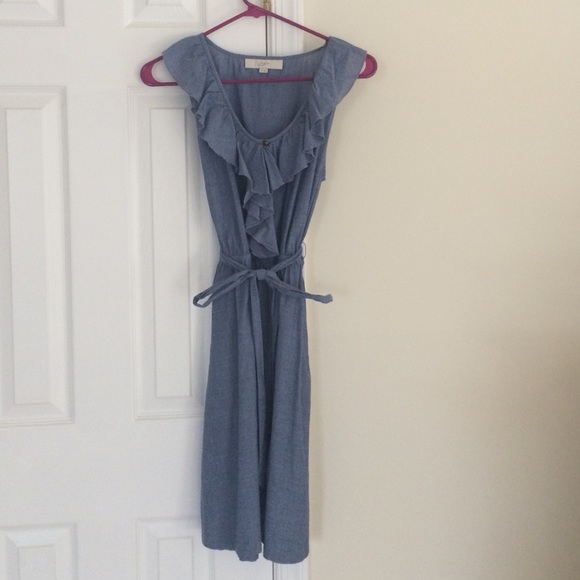 Loft Chambray dress
