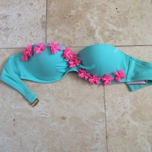 Victoria's Secret 32B half cup strapless suit!!