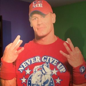 JOHN CENA LIMITED EDITION CARDBOARD CUTOUT!!!!