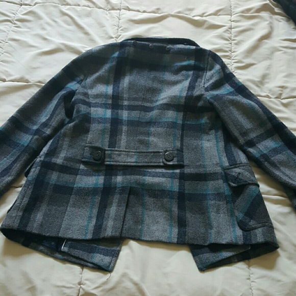 Patterned Peacoat - Picture 2 of 3