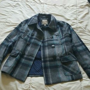 Patterned Peacoat