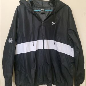 Pink VS Black & White Windbreaker Jacket