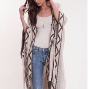 🍃💖Goddis Side Tie Knit Kimono Duster