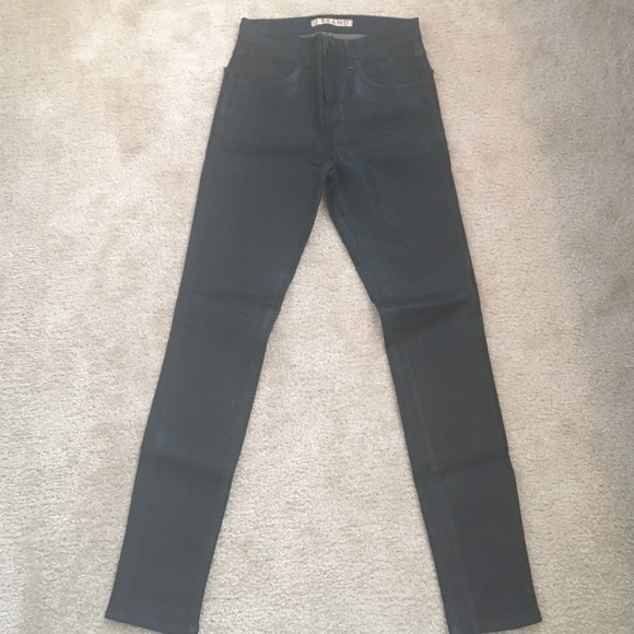 Coated Maria High Rise J Brand Jeans