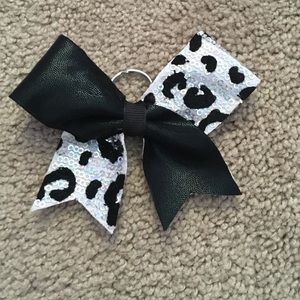 cute keychain cheer bow