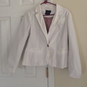 White blazer