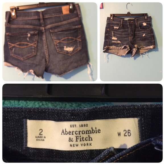 Abercrombie and Fitch high waisted shorts