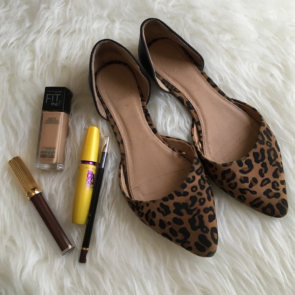 Leopard Print Flats