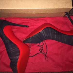 Christian louboutin chiffon follie draperia