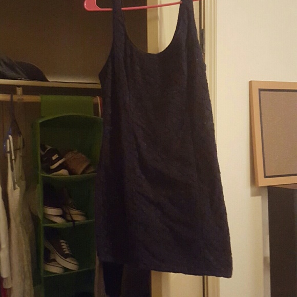 Navy hollister dress