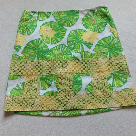 Lilly Pulitzer Lillypad skirt - Picture 1 of 2