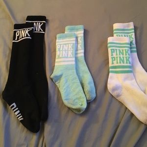 VS PINK socks bundle