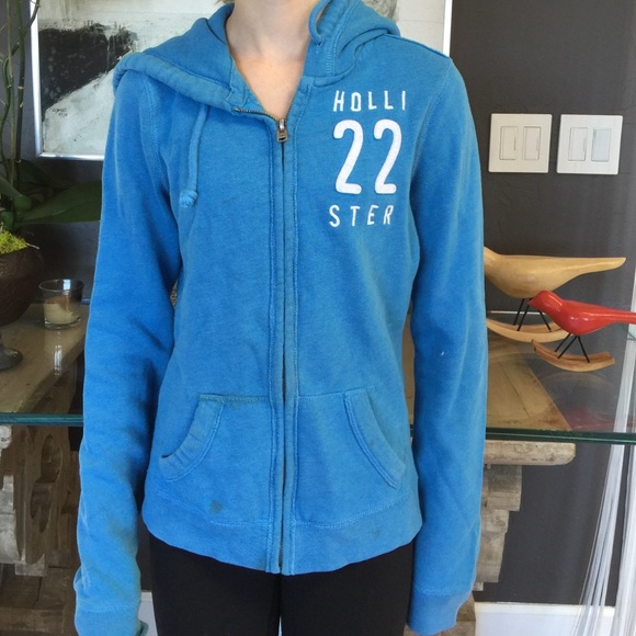 Light blue Hollister jacket