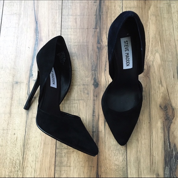 Steve Madden Black Heels