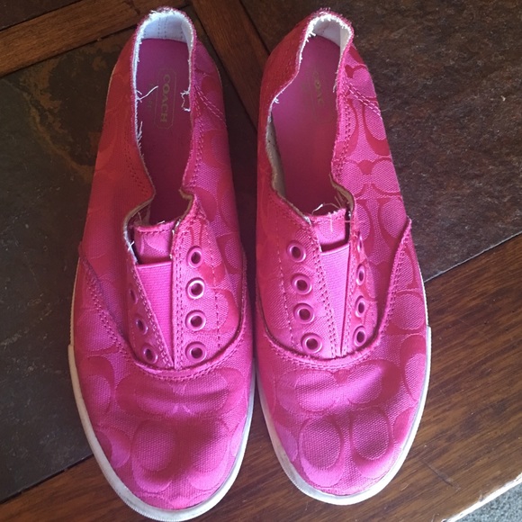 Pink Coach Shoes