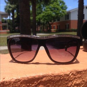 Michael Kors Studded Black Sunglasses