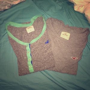 Pair of Hollister Tees