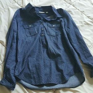 NY&CO Button Down Blouse